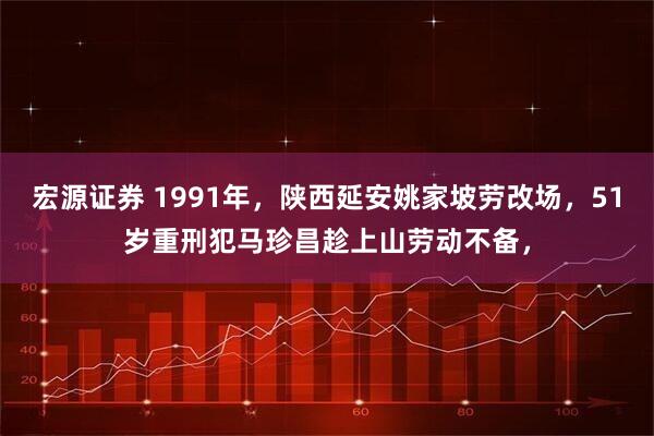 宏源证券 1991年，陕西延安姚家坡劳改场，51岁重刑犯马珍昌趁上山劳动不备，